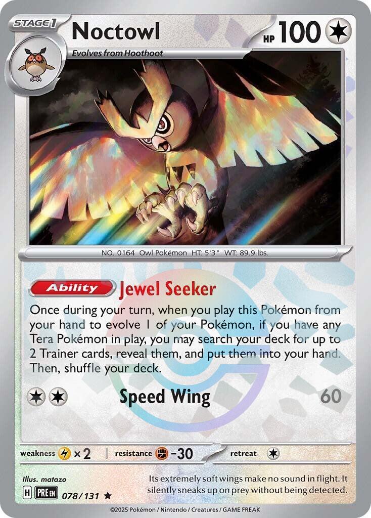 NOCTOWL POKEBALL - 078/131