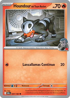 TEAM ROCKET HOUNDOUR - 037/182