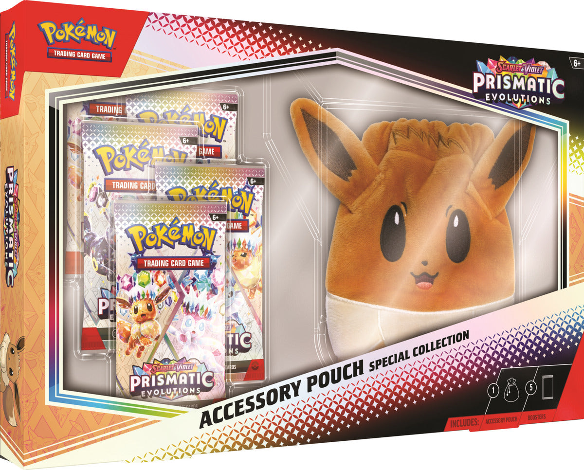 Pokemon TCG Prismatic Evolutions - Accessory Pouch