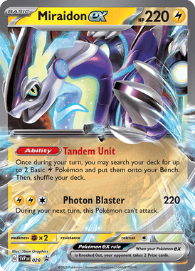 MIRAIDON EX 028/PROMO