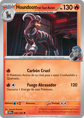 TEAM ROCKET HOUNDOOM - 038/182