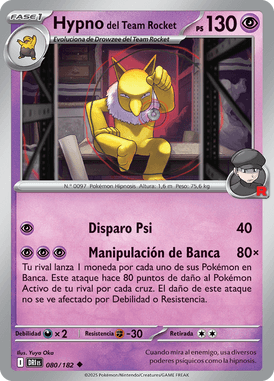 TEAM ROCKET HYPNO - 080/182