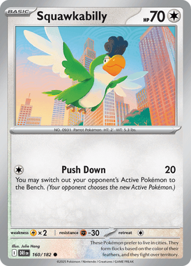 SQUAWKBILLY - 160/182
