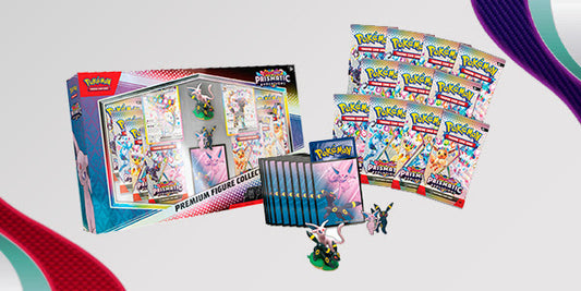 PREVENTA - Pokemon TCG Scarlet & Violet - Prismatic Evolutions - Premium Figure Collection English